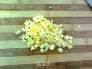 鲜玉米粒饼的做法步骤:2