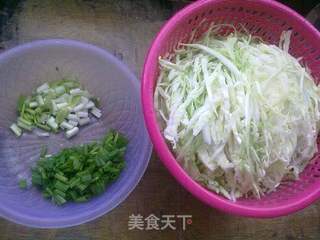 包菜虾仁蛋炒饭的做法步骤:2