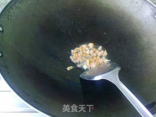 包菜虾仁蛋炒饭的做法步骤:6