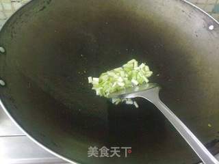 包菜虾仁蛋炒饭的做法步骤:7