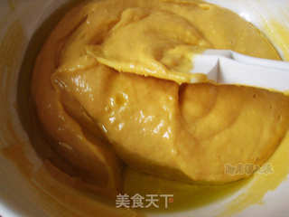 芒果蛋糕----不用打蛋也能做出美味的水果蛋糕的做法步骤:4