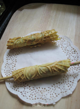 紫苔蛋卷的做法步骤:15
