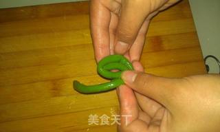 蝴蝶豇豆的做法步骤:5