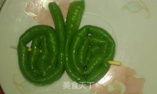 蝴蝶豇豆的做法步骤:7