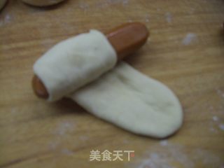 芝麻香肠包的做法步骤：6
