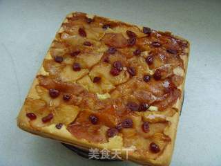 焦糖苹果翻转蛋糕的做法步骤:16
