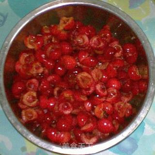 樱桃酱的制作的做法步骤:2