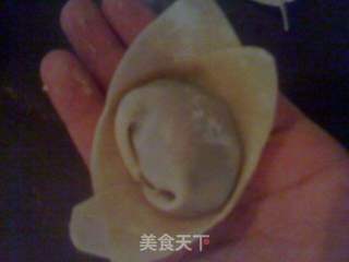 做给哥哥的菜——猪肉韭菜抄手的做法步骤:10