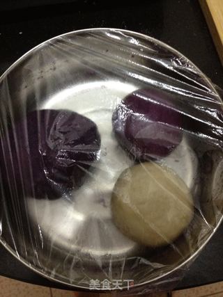 紫薯酥的做法步骤:4