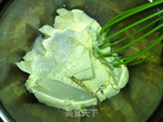 乳酪杯子蛋糕的做法步骤：3