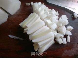 爽口辣萝卜丁的做法步骤：3