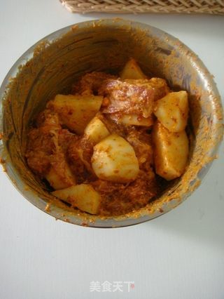 香辣排骨煲仔饭(懒人版)的做法步骤:3
