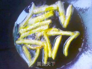 绝对美味的小吃——炸薯条的做法步骤:7