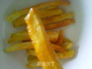 绝对美味的小吃——炸薯条的做法步骤:10