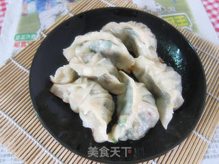 柴鱼煎饺的做法步骤:4