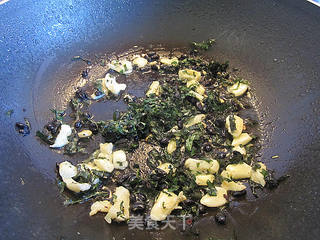 紫苏蒜头豆豉炒茄子的做法步骤:6