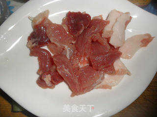 萝卜炒肉片的做法步骤：2