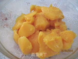 芒果爱上紫薯球的做法步骤:3