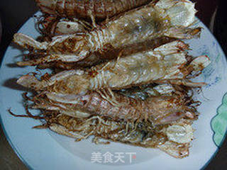 椒盐皮皮虾的做法步骤:7