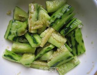 凉拌小黄瓜的做法步骤:8