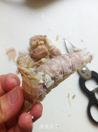 虾虎汆萝卜蓉的做法步骤:4