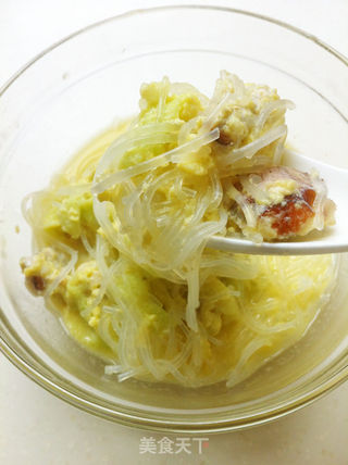 虾虎汆萝卜蓉的做法步骤:14