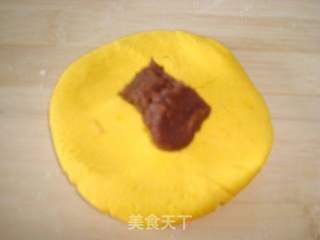 香甜软糯的芝麻香南瓜饼的做法步骤:6