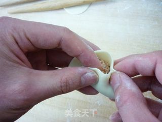 金网煎饺的做法步骤：4