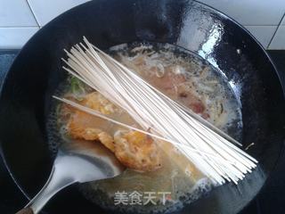 烧鸡烩面的做法步骤:8