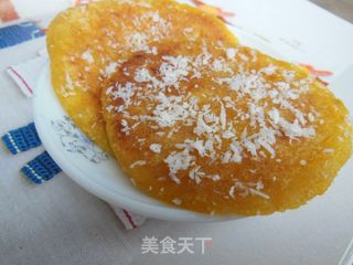 椰香南瓜饼的做法步骤:7