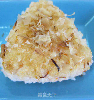 香烤芝心饭团的做法步骤:7