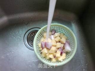 咖喱鸡肉饭(二人份)的做法步骤:7