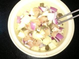 咖喱鸡肉饭(二人份)的做法步骤:11