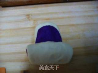 紫薯双色面包的做法步骤:11
