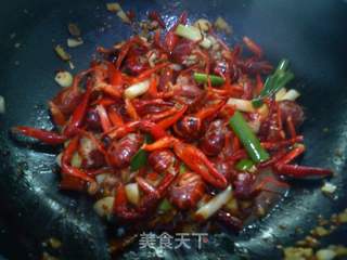 香辣风味龙虾的做法步骤:6
