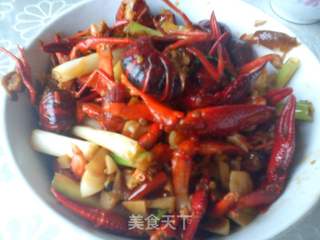 香辣风味龙虾的做法步骤:7