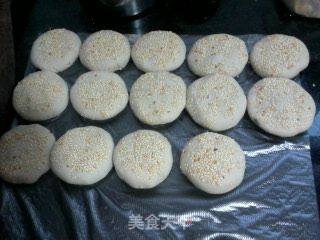 红薯芝麻饼的做法步骤:7