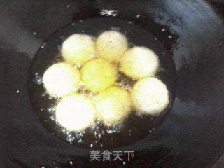 红薯芝麻饼的做法步骤:8