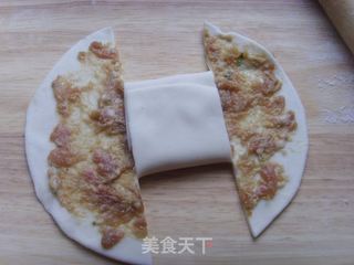 肉香多层饼的做法步骤：6