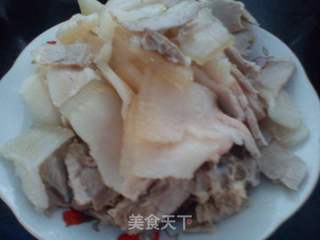 豆豉飘香回锅肉的做法步骤：1