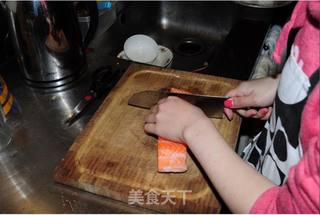 日式火烤三文鱼寿司的做法步骤:4