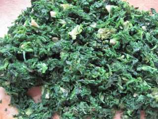 馄饨新吃----蒸荠菜鲜肉馄饨的做法步骤:2