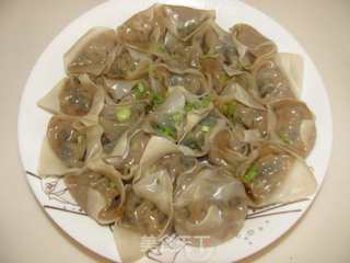 馄饨新吃----蒸荠菜鲜肉馄饨的做法步骤:12