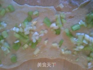 给哥哥的早餐——韭黄千层饼的做法步骤:4