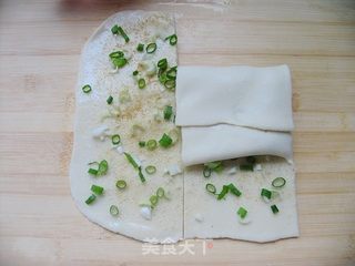 (另外一种方法做葱油饼)家常,简单,美味——家常葱油饼的做法步骤:10