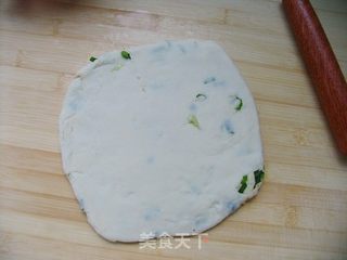 (另外一种方法做葱油饼)家常,简单,美味——家常葱油饼的做法步骤:14