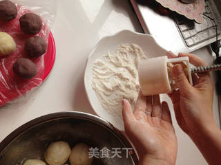 冰皮月饼的做法步骤:10