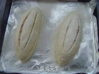 腌肉布里面包的做法步骤:9