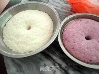 双色生煎肉包的做法步骤:8