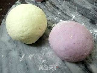 双色生煎肉包的做法步骤:9